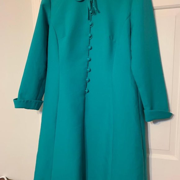 Vintage 1966 Peggy French dress. 14-16 - Picture 2 of 11